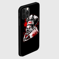 Чехол для iPhone 12 Pro Max Pudge Chef, цвет: 3D-черный — фото 2