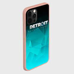 Чехол для iPhone 12 Pro Max Detroit: Become Human, цвет: 3D-светло-розовый — фото 2