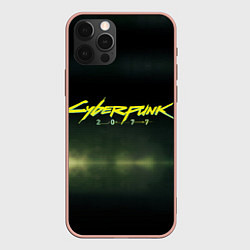 Чехол для iPhone 12 Pro Max Cyberpunk 2077, цвет: 3D-светло-розовый