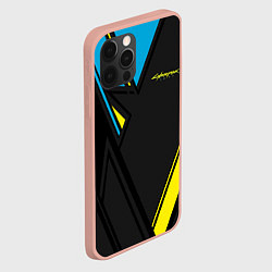 Чехол для iPhone 12 Pro Max Cyberpunk 2077: Sport, цвет: 3D-светло-розовый — фото 2