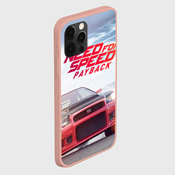 Чехол для iPhone 12 Pro Max Need for Speed: Payback, цвет: 3D-светло-розовый — фото 2
