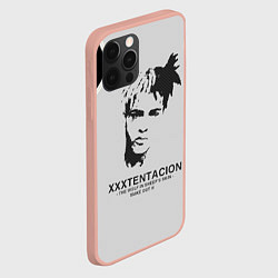 Чехол для iPhone 12 Pro Max XXXTentacion RIP, цвет: 3D-светло-розовый — фото 2