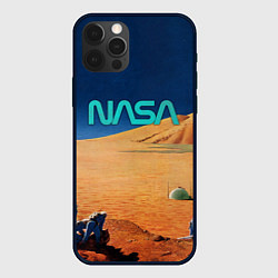 Чехол для iPhone 12 Pro Max NASA on Mars, цвет: 3D-черный