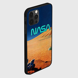 Чехол для iPhone 12 Pro Max NASA on Mars, цвет: 3D-черный — фото 2