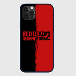 Чехол для iPhone 12 Pro Max RDD 2: Black & Red, цвет: 3D-черный