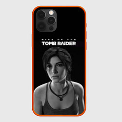 Чехол для iPhone 12 Pro Max Rise if The Tomb Raider, цвет: 3D-красный