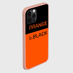 Чехол для iPhone 12 Pro Max Orange Is the New Black, цвет: 3D-светло-розовый — фото 2