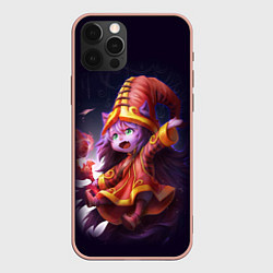 Чехол для iPhone 12 Pro Max Lulu League of Legends, цвет: 3D-светло-розовый