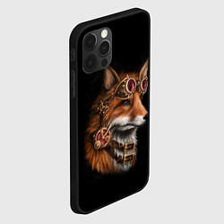 Чехол для iPhone 12 Pro Max Королевский лис, цвет: 3D-черный — фото 2