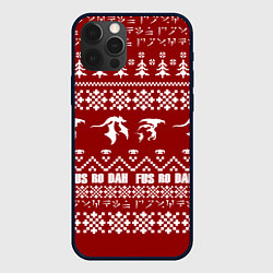 Чехол для iPhone 12 Pro Max Winter TES, цвет: 3D-черный