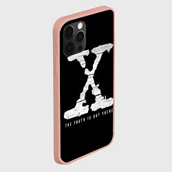 Чехол для iPhone 12 Pro Max The Truth Is Out There, цвет: 3D-светло-розовый — фото 2