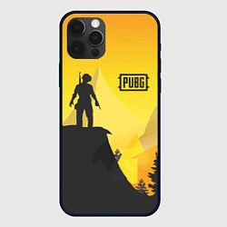 Чехол для iPhone 12 Pro Max PUBG: Sunrise, цвет: 3D-черный