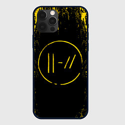 Чехол iPhone 12 Pro Max 21 Pilots: Yellow & Black