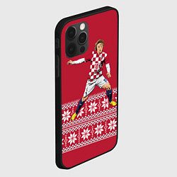 Чехол для iPhone 12 Pro Max Luka Modric, цвет: 3D-черный — фото 2