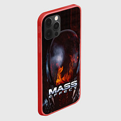 Чехол для iPhone 12 Pro Max Mass Effect, цвет: 3D-красный — фото 2