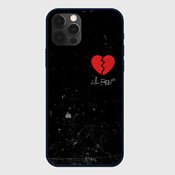 Чехол для iPhone 12 Pro Max Lil Peep: Broken Heart, цвет: 3D-черный