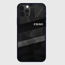 Чехол для iPhone 12 Pro Max CS:GO Graphite, цвет: 3D-черный
