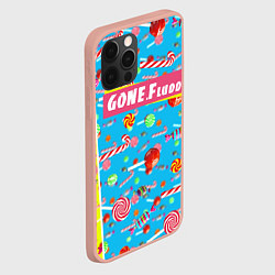 Чехол для iPhone 12 Pro Max GONE Fludd, цвет: 3D-светло-розовый — фото 2