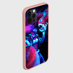 Чехол для iPhone 12 Pro Max Akali KDA, цвет: 3D-светло-розовый — фото 2