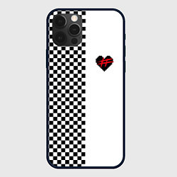 Чехол для iPhone 12 Pro Max ФРЕНДЗОНА: Шахматы, цвет: 3D-черный