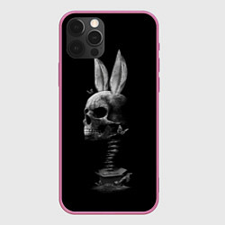 Чехол для iPhone 12 Pro Max Череп Заи, цвет: 3D-малиновый