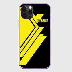 Чехол для iPhone 12 Pro Max BUMBLEBEE, цвет: 3D-сиреневый