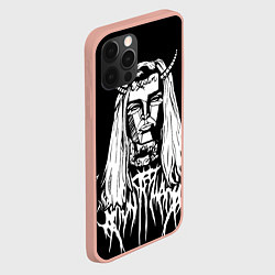 Чехол для iPhone 12 Pro Max Ghostemane: Devil, цвет: 3D-светло-розовый — фото 2