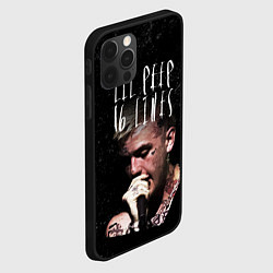 Чехол для iPhone 12 Pro Max Lil Peep: 16 Lines, цвет: 3D-черный — фото 2