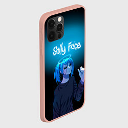 Чехол для iPhone 12 Pro Max Sally Face, цвет: 3D-светло-розовый — фото 2