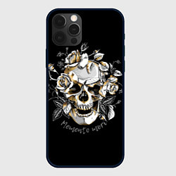 Чехол для iPhone 12 Pro Max Memento Mori, цвет: 3D-черный