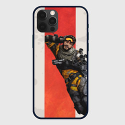 Чехол для iPhone 12 Pro Max Apex Legends: Mirage, цвет: 3D-черный