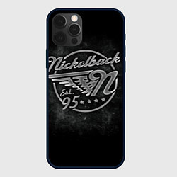 Чехол для iPhone 12 Pro Max Nickelback Est. 1995, цвет: 3D-черный