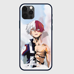 Чехол для iPhone 12 Pro Max Огонь, цвет: 3D-черный