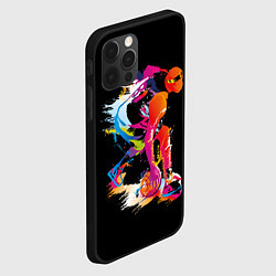 Чехол для iPhone 12 Pro Max Баскетболист Карим Абдул-Джаббар, цвет: 3D-черный — фото 2