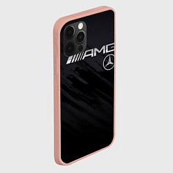 Чехол для iPhone 12 Pro Max Mercedes AMG, цвет: 3D-светло-розовый — фото 2