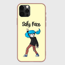 Чехол для iPhone 12 Pro Max Sally Face: Rock You, цвет: 3D-светло-розовый