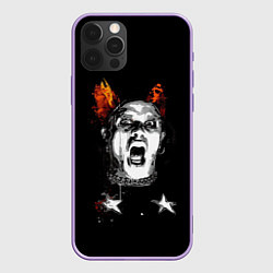 Чехол для iPhone 12 Pro Max The Prodigy: Keith Flint, цвет: 3D-сиреневый