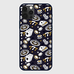 Чехол для iPhone 12 Pro Max Казино 777, цвет: 3D-черный