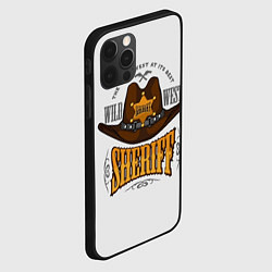 Чехол для iPhone 12 Pro Max Sheriff - wild west, цвет: 3D-черный — фото 2