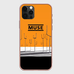 Чехол для iPhone 12 Pro Max Muse: Orange Mood, цвет: 3D-светло-розовый