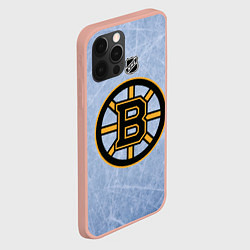 Чехол для iPhone 12 Pro Max Boston Bruins: Hot Ice, цвет: 3D-светло-розовый — фото 2