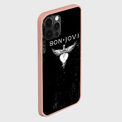 Чехол для iPhone 12 Pro Max Bon Jovi, цвет: 3D-светло-розовый — фото 2