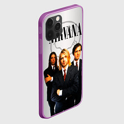 Чехол для iPhone 12 Pro Max Nirvana, цвет: 3D-сиреневый — фото 2