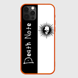Чехол для iPhone 12 Pro Max Death Note 1, цвет: 3D-красный