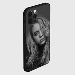 Чехол для iPhone 12 Pro Max BILLIE EILISH, цвет: 3D-черный — фото 2