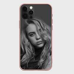 Чехол для iPhone 12 Pro Max BILLIE EILISH, цвет: 3D-светло-розовый