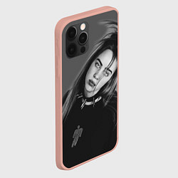 Чехол для iPhone 12 Pro Max BILLIE EILISH, цвет: 3D-светло-розовый — фото 2