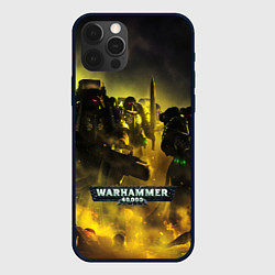 Чехол для iPhone 12 Pro Max Warhammer 40K - Космические Десантники, цвет: 3D-черный