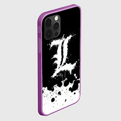 Чехол для iPhone 12 Pro Max Денёв Эл, цвет: 3D-сиреневый — фото 2