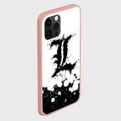 Чехол для iPhone 12 Pro Max L letter snow, цвет: 3D-светло-розовый — фото 2